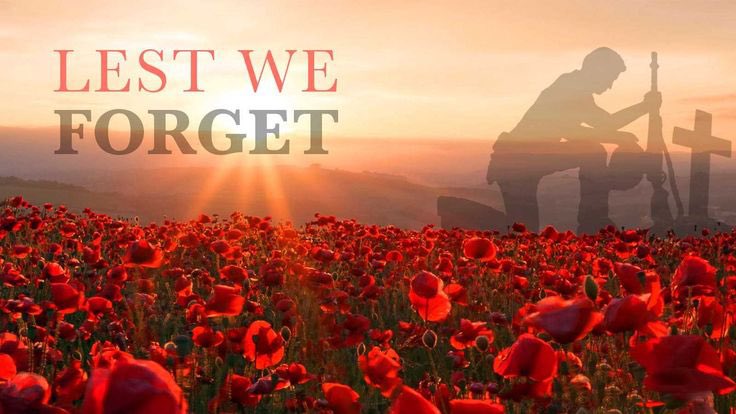 Lest we forget ❤️