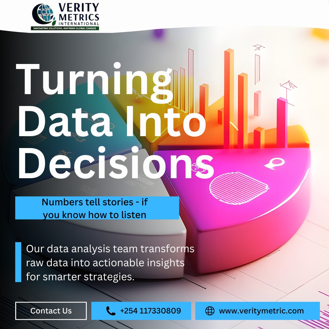 VerityMetrics's tweet image. Data is more than numbers — it’s the language of progress.
#DataAnalysis #InsightsThatMatter #VerityMetrics #BusinessIntelligence #DecisionMaking