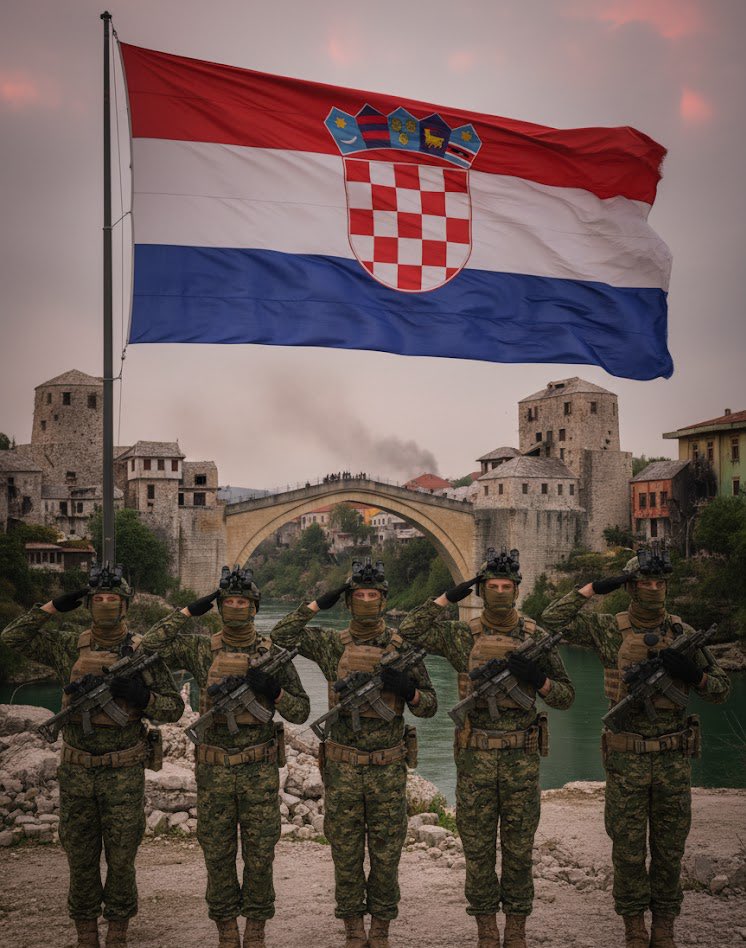 🇭🇷🇧🇦Given that every year on this day, a part of the Bosniak political corps and a part of their media denounce Croatia for a war crime, we need to remind them:

The Croatian army defended Bosnia and Herzegovina from aggression. The Republic of Croatia created Bosnia and