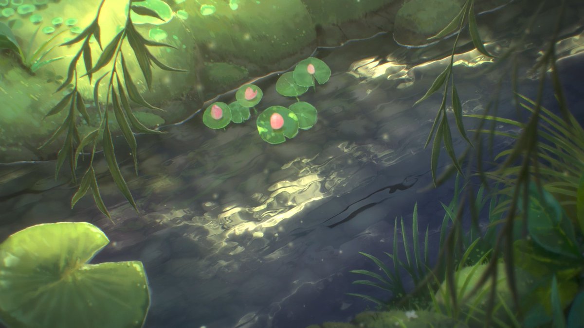 Lynxzev's tweet image. ฉากที่ชอบที่สุดคือเครดิตตัวเอง เอ้ย
้คือฉากน้ำไหลเลย รู้สึกนิ่งสงบมากกับฉากในป่าของมิตสึกิ
#LiLiHoPV