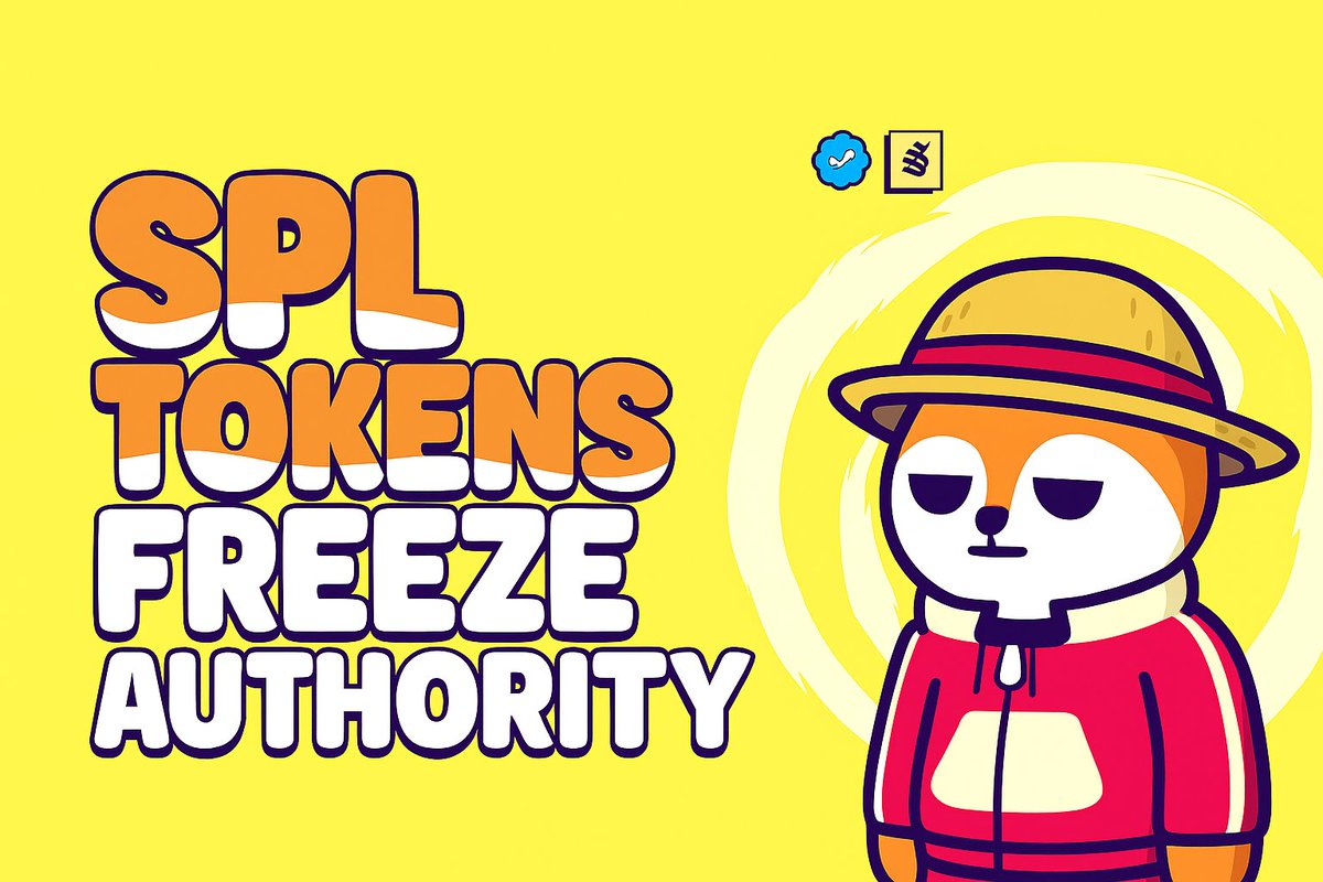 A quick lesson on freeze authority made easy: 

Some SPL tokens have a feature called Freeze Authority, which is a part of the standard token mint configuration. 

This means the token creator can freeze or unfreeze specific token accounts. 

If your tokens are frozen:
-You can’t