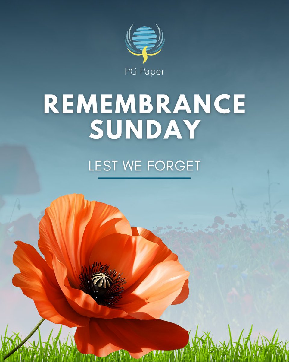 On this Remembrance Sunday, we commemorate and reflect on the service and sacrifice of those who gave their lives for their countries.

Lest We Forget.

#RemembranceSunday #LestWeForget