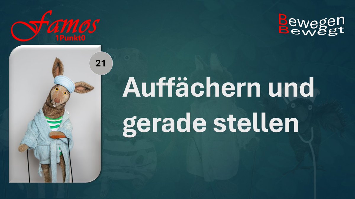 „Zehen-Fitness in 1–2 Minuten: Rückenlage, Beine gestreckt, Zehen weit spreizen wie ein Fächer, dann lang „ausstecken“ &amp; entspannen. 

Hier geht's zum Post &amp; Video: bit.ly/4oCG0mm

#Famos1Punkt0 #BewegenBewegt #Fußgesundheit #ZehenGymnastik #OfficeWellness #Famos1