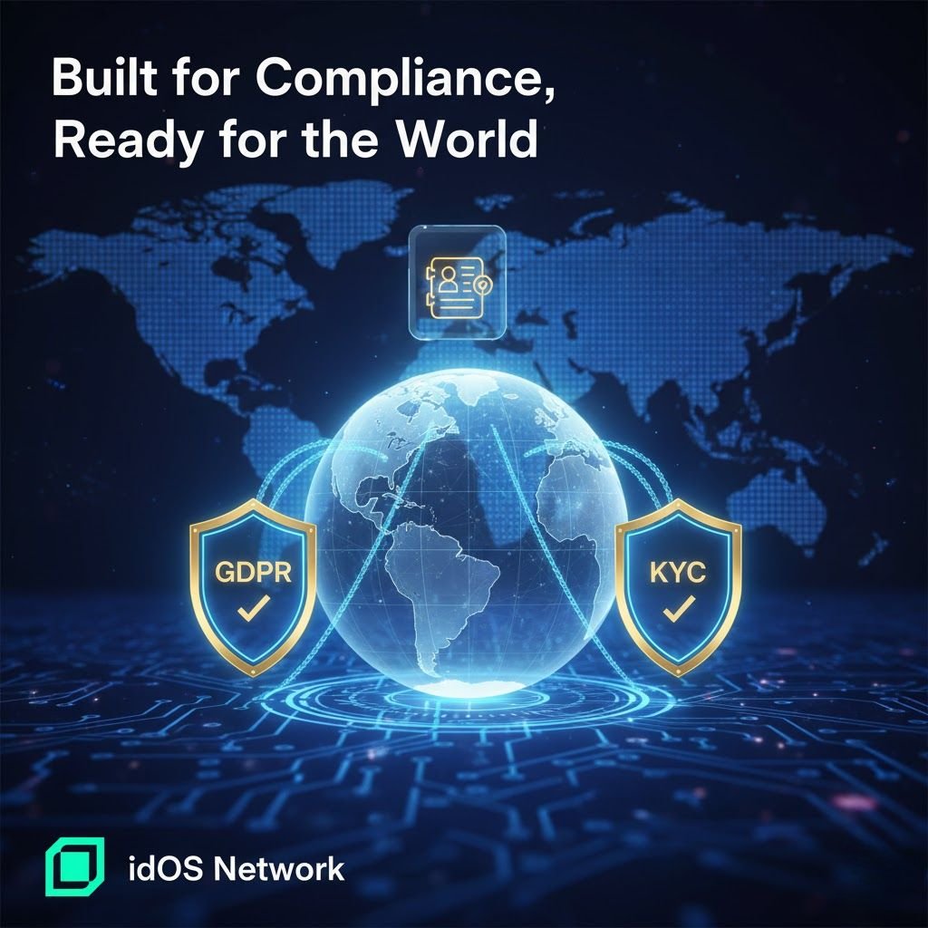 YapperWeb3's tweet image. ⚙️ Built for compliance, ready for the world!

@idOS_network $IDOS integrates GDPR alignment, KYC/AML readiness, and full data deletion rights - creating an identity infrastructure that’s secure, privacy-first, and fully prepared for real-world adoption 🌐✨

#idOS #gQuack