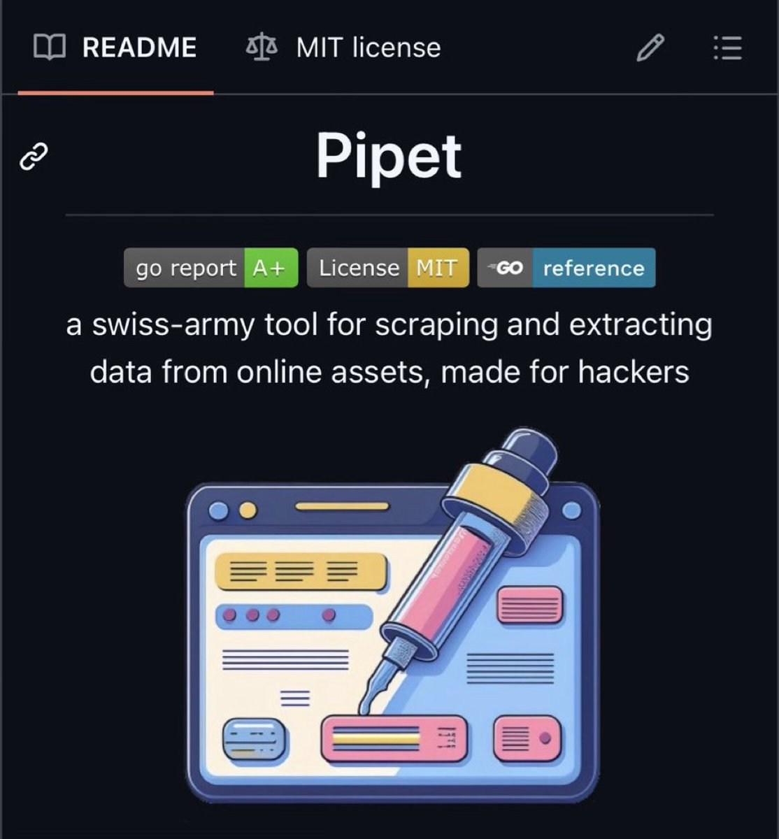 Swiss-army tool for scraping and extracting data from online assets, made for hackers