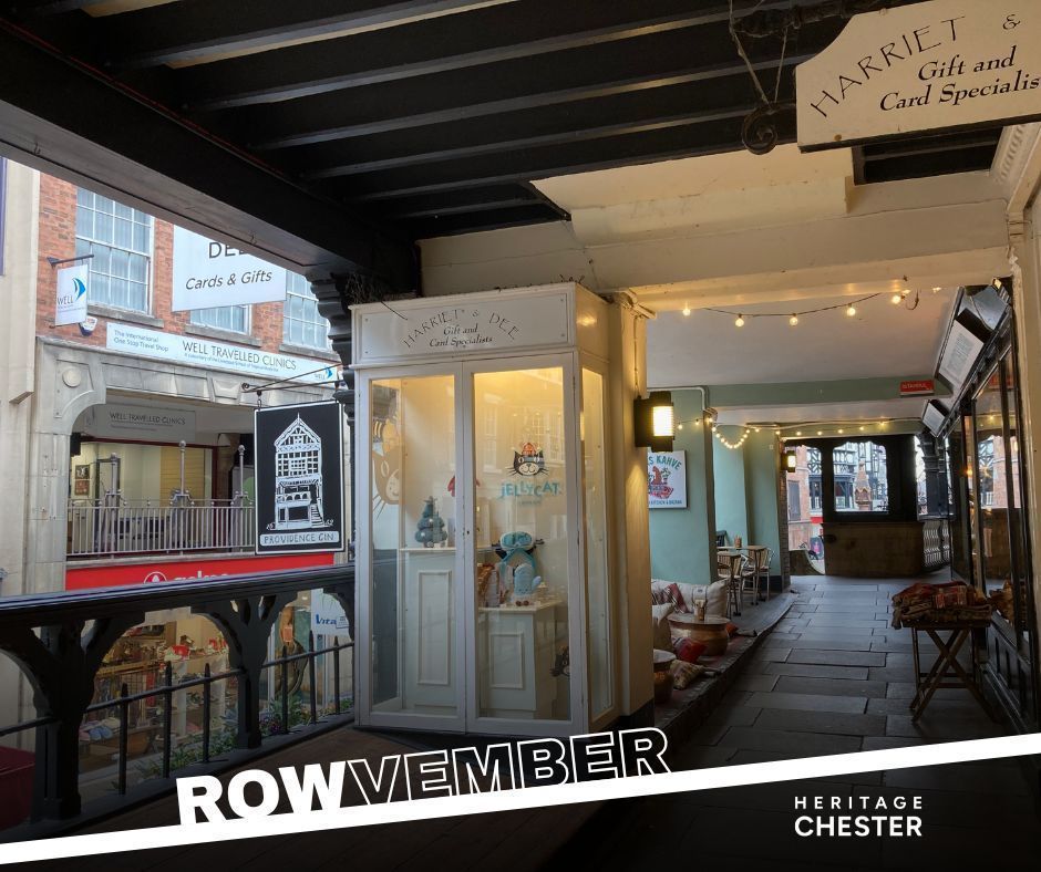 Discover the Long-standing and the Lost Rows of Chester with our FREE guided tour led by Paul Hyde this Rowvember!

📆 Nov 10th 2.15pm 👉 buff.ly/TAhiIuU 
📆 Nov 13th 6.15pm 👉 buff.ly/KAeq3xP 
📆 Nov 16th 10.45am 👉 buff.ly/EEHko7b 

#RowvemberChester