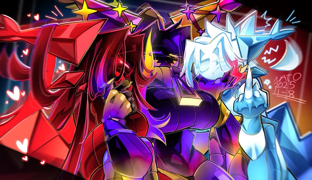 #jsab #oc 

⚠️Not my OC⚠️

This is something I submitted for a friend's illustration project.