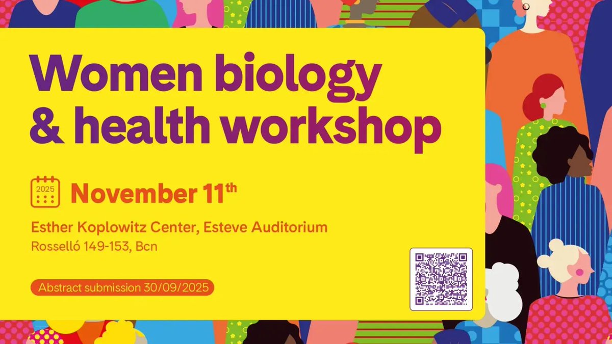 Aquesta setmana, a l'IDIBAPS...

El pròxim dimarts, l’#IDIBAPS organitza el Women Biology &amp; Health Workshop, una jornada científica dedicada a posar en valor la recerca en la biologia i la salut de les dones

👉f.mtr.cool/iegapgxzhl