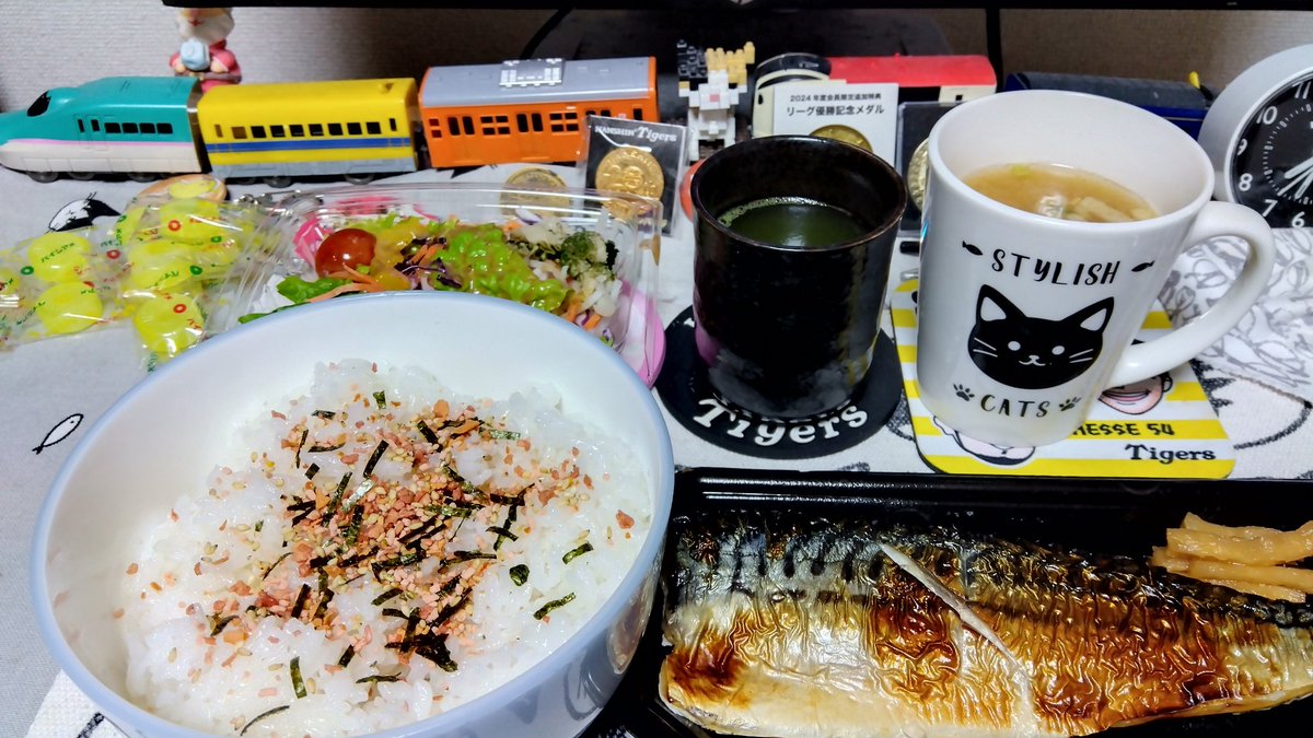 サバの塩焼き🐟