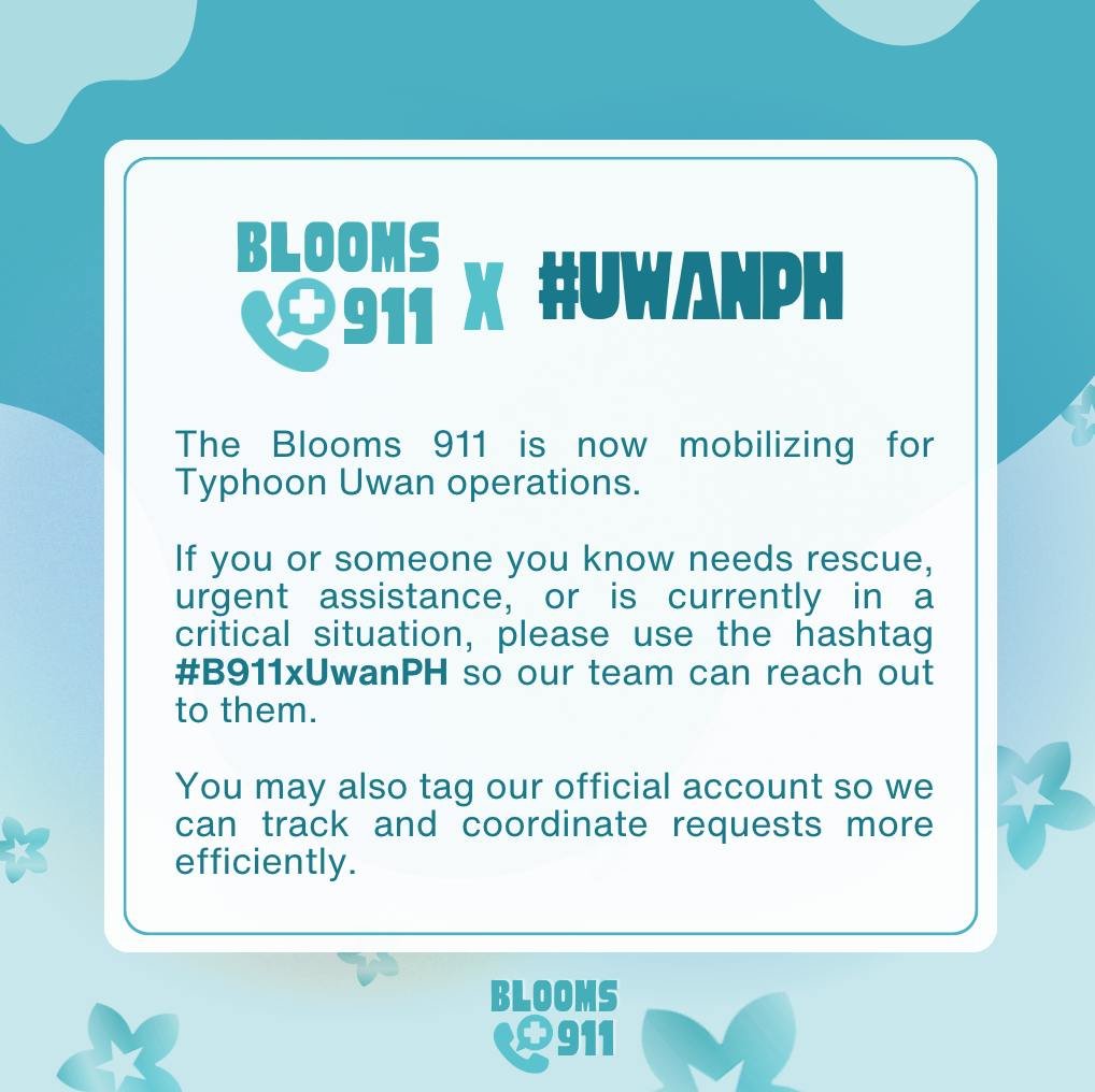 BLOOMS 911 tweet media