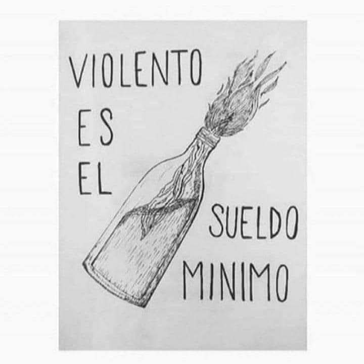 NikolayOCDC's tweet image. Salario mínimo significa: "te pagaremos únicamente lo necesario para que no mueras y sigas trabajando para nosotros"