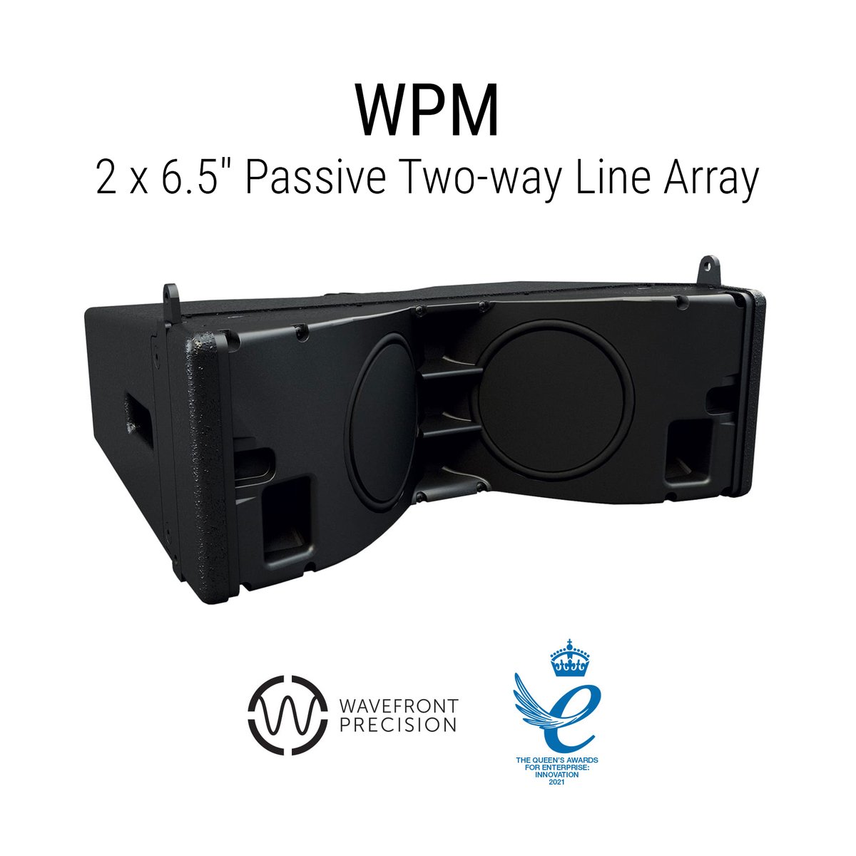 availdist's tweet image. Martin Audio WPM: ultra-compact 2×6.5″ passive line array with scalable resolution (DISPLAY). 100° constant directivity, 130 dB peak; 12-box hangs throw 35+ m. Fast 3-point rigging (up to 16). 
martin-audio.com/products/louds… 
#MartinAudio #WPM #ProAV #Avail