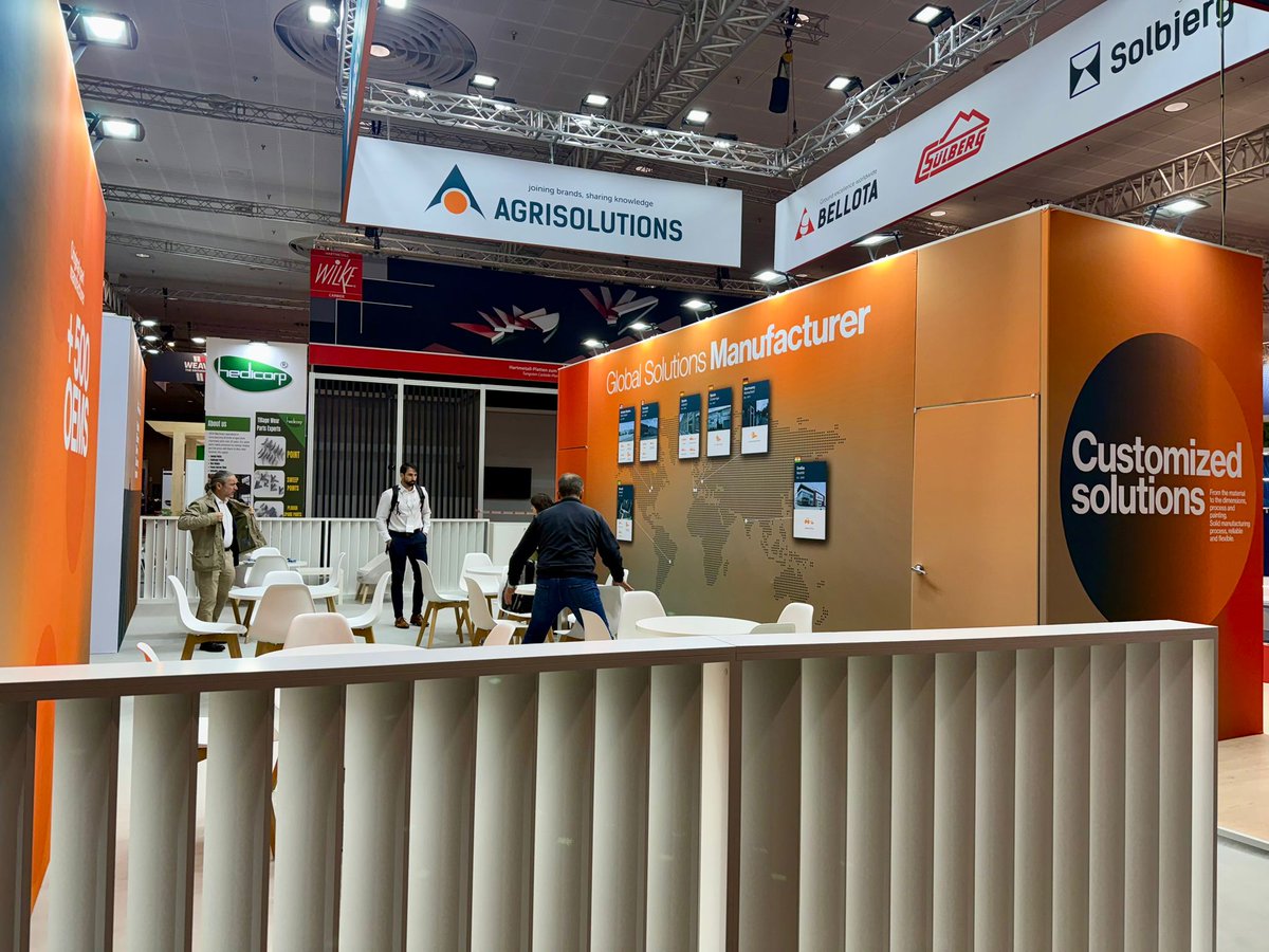 BAgrisolutions's tweet image. ¡Hoy arranca #Agritechnica2025!  📣

Todo está preparado en nuestro stand para dar la bienvenida a los visitantes. Nuestro equipo estará encantado de presentarte nuestros últimos desarrollos. 🌟

¡Te esperamos en el Hall 11, Stand E31! 🗺️

#ExtendedLifeAgriSolutions