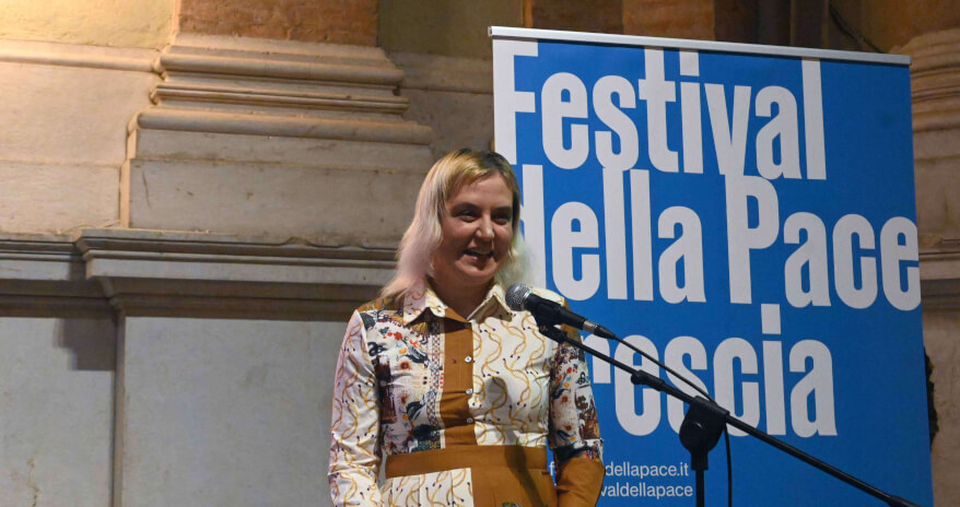 "Se non sappiamo immaginare un mondo senza guerra continueremo a vivere in uno stato di guerra permanente". La dissidente bielorussa Olga Karach ha ricevuto il Premio per la Pace del Festival della Pace di a Brescia. Qui il suo discorso (<a href="/VdP_Brescia/">La Voce del Popolo</a>)
lavocedelpopolo.it/citta/vi-invit…
