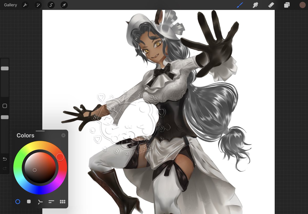 vizzllimee's tweet image. Commission wip ✨