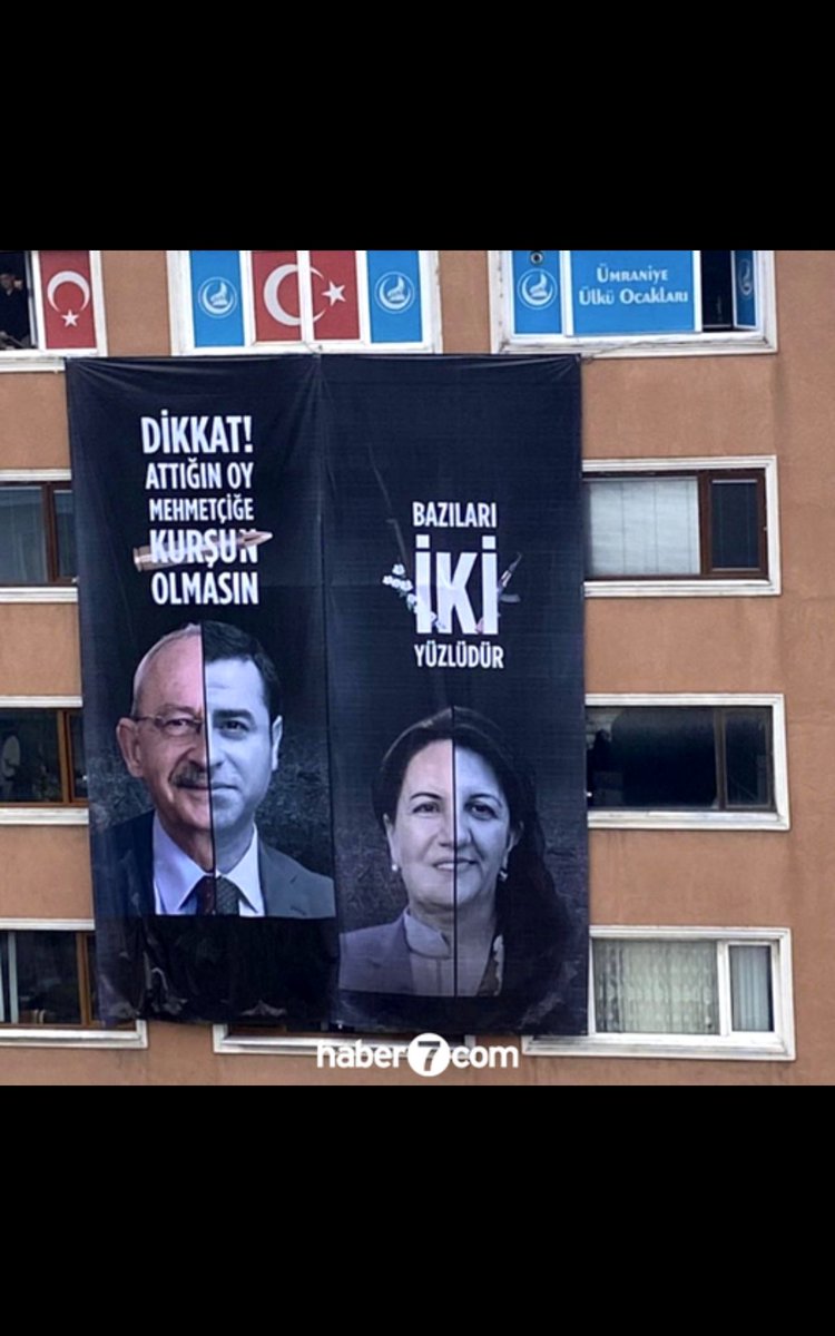 umitotcikin's tweet image. DEVAM 
📌KURUCU LİDER APOYA ÖZGÜRLÜK ISTEYENLER 
ÜLKÜCÜDÜR
📌DAĞDAKİ TERÖRİSTLERE AF İSTEYEN ÜLKÜCÜDÜR
📌50 BİN ŞEHİT BİNLERCE GAZİMİZİN AHLARINI ALAN
ÜLKÜCÜDÜR
📌KUTLAYANLAR ÜLKÜCÜDÜR 
📌ÇİN UYGURLARA İŞKENCE YAPARKEN ÜLKÜCÜ
SEÇIMLERDE ASILAN PANKARTLAR
x.com/yirmiucderece/…