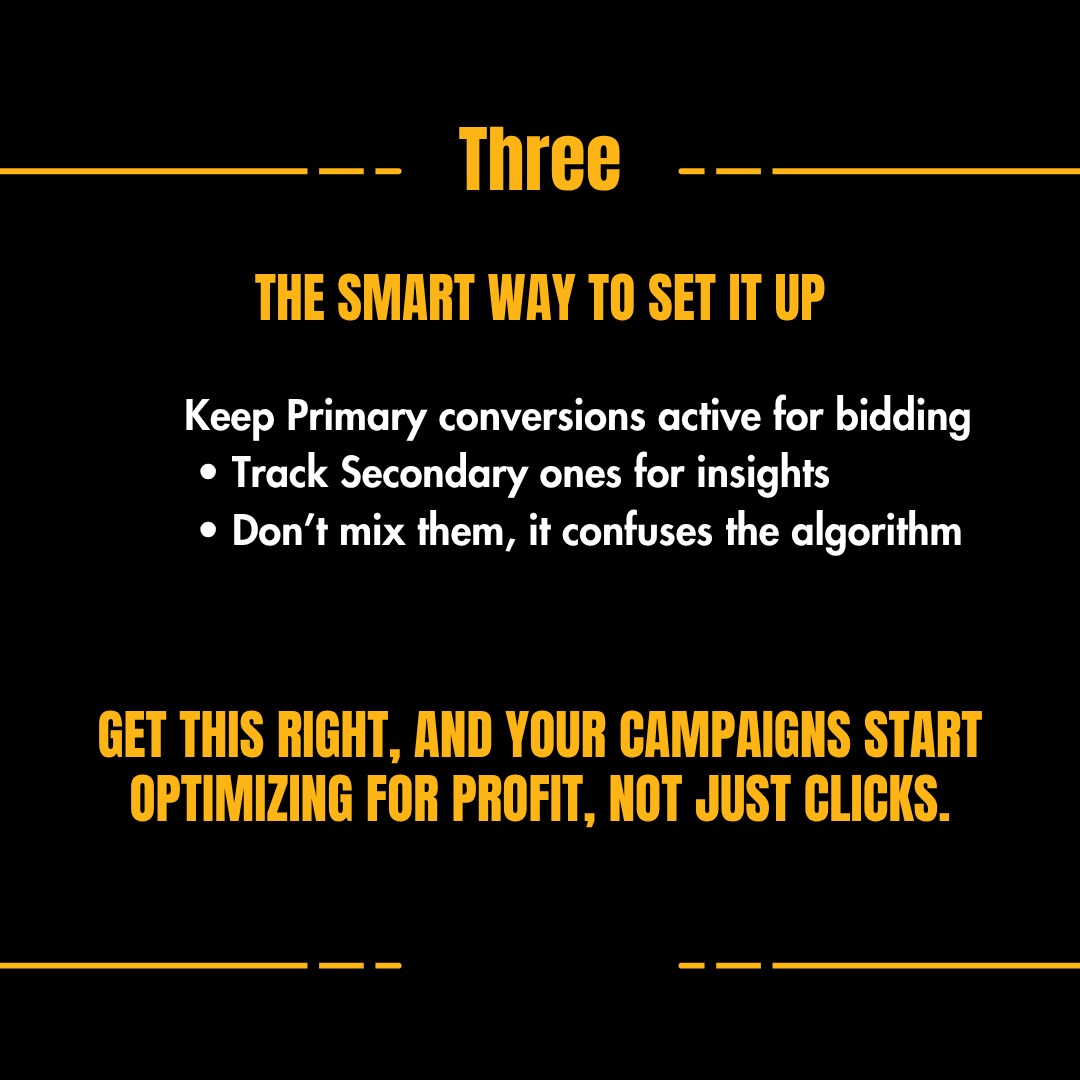 izazgoogleads's tweet image. Most advertisers track conversions, but few know which ones truly matter. Google doesn’t guess, it learns from what you define as success. Set your primary and secondary goals wisely, and watch your ads perform with clarity.

#GoogleAds #DigitalMarketing #ConversionTracking #PPC