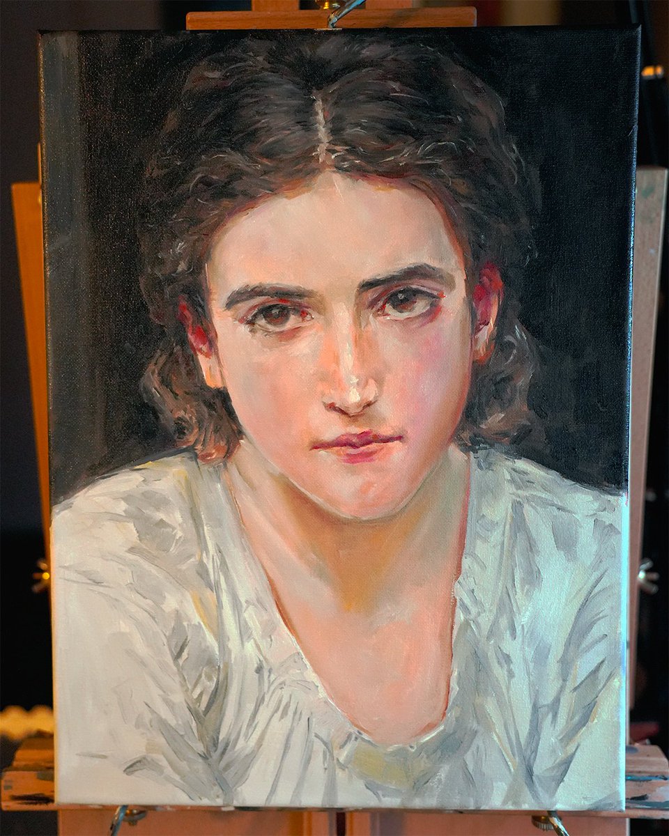 oil painting 12x16in
William Bouguereau master study