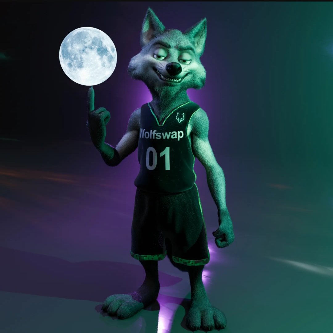 The long term health of the ecosystem is clearly the team's top priority.

Every feature from buybacks to the NFT backing is designed for sustainability.

Wolfswap is built to last