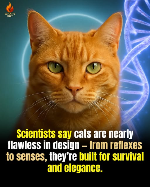 According to recent studies in biomechanics and neuroscience, cats are nearly flawless examples of biological engineering. From their precision movements to their unique balance and energy efficiency, scientists call cats “nature’s perfect predators.”

A cat’s muscles and