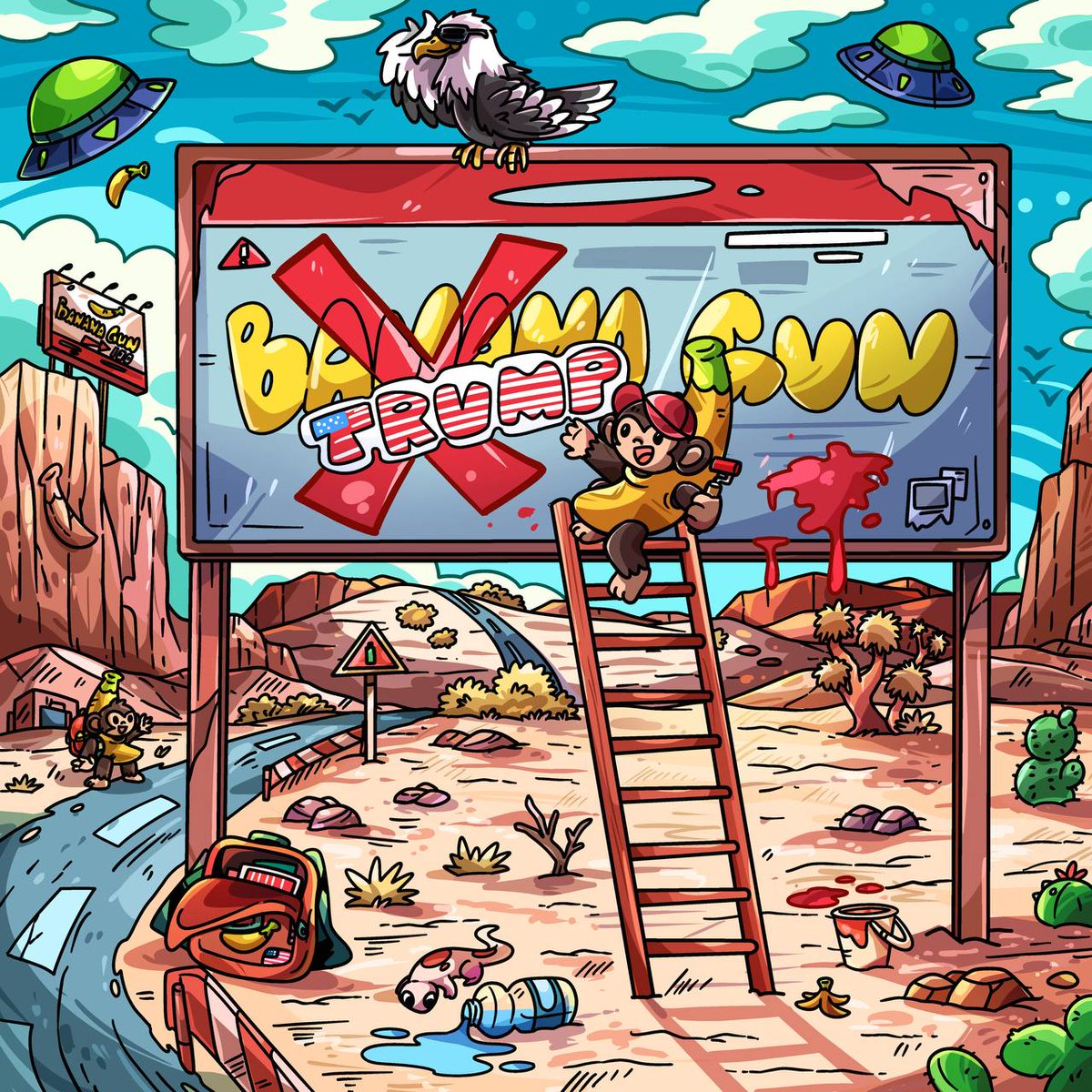 "sell me this gun"  

"ser, it's called Trump Gun"