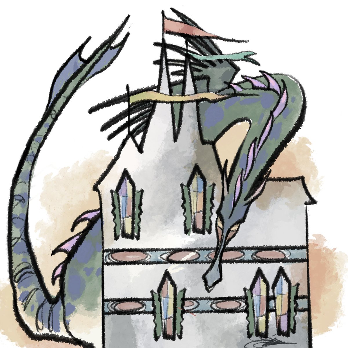 It’s Harry Potter season⚡️
Today’s prompt is CASTLE
#erinsart #love #fun #sketch #smile #erinscat #characterdesign #erinsdoodles #doodleaday #doodleadaynov <a href="/harrypotter/">Harry Potter</a> @theletteringconnection @rickytheunicorn #harrypotter <a href="/Procreate/">Procreate</a>