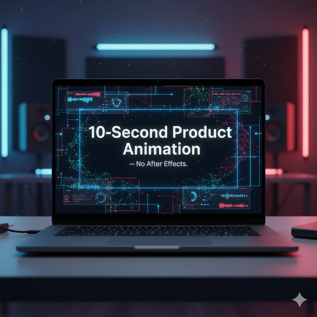 yarmalikhere's tweet image. Just made my first product animation in 10 seconds — no After Effects, no editor.
AI did everything from lighting to motion.
This tool’s about to kill motion design agencies.
Comment “AI” and I’ll share the setup.

#AITools #Animation #AIForCreators