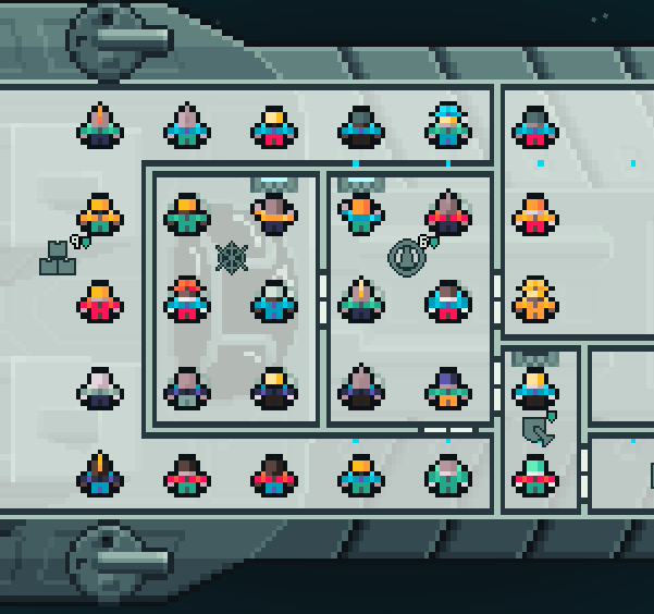 gareththegeek's tweet image. Adding a bit of diversity to the crew available in Loadstar! Trying to get the most out of 13x13 pixels and 48 colours is an interesting challenge!

Any suggestions?

#indiegame #spacesim #pixelart #gamedev