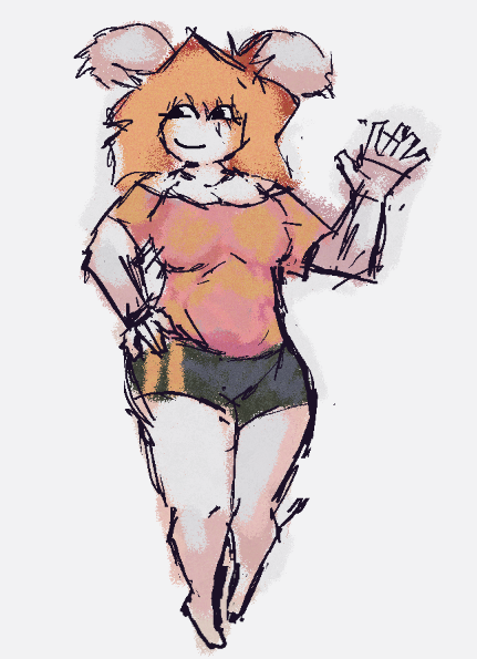 sorry for the pose being stiff