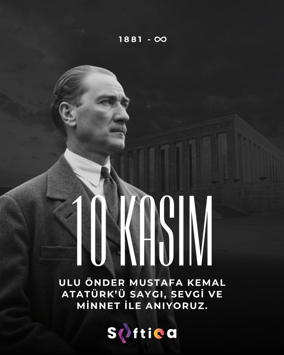 softiqaa's tweet photo. Softiqa Akademi olarak onun gösterdiği çağdaşlık, akıl ve bilim yolunda ilerlemeye devam ediyoruz. 💙

🕯️ 10 Kasım 193∞

#Softiqa #10Kasım #Atatürk #SaygıVeMinnetle #MustafaKemalAtatürk #SonsuzÖzlemle #CumhuriyetinIşığı https://t.co/JkdHN9Av1e