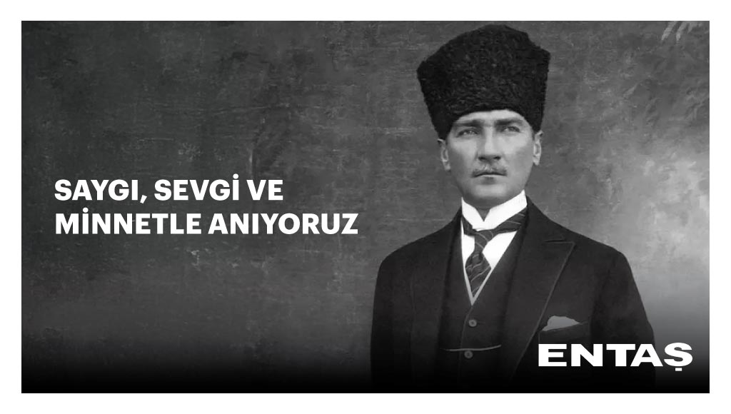 EntasTurizm's tweet photo. Bir milletin kaderini cesaretiyle, ileri görüşlülüğüyle ve sarsılmaz vatan sevgisiyle değiştiren; bize özgürlüğü, onuru ve aydınlığı miras bırakan Ulu Önderimiz Gazi Mustafa Kemal Atatürk’ü, aramızdan ayrılışının 87. yılında derin bir özlem ve tarifsiz bir saygıyla anıyoruz. https://t.co/lo3vd7hOQl