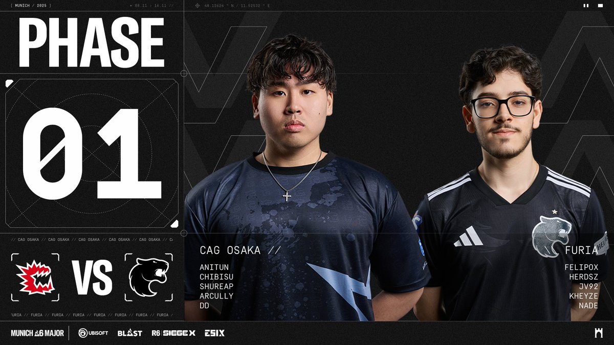 Deux équipes dos au mur, aucune victoire dans ce début de Major❗️
Qui rentrera à la maison à l'issue de ce match ? Réponse dès maintenant ! 👊

🎙️ <a href="/Epsii_R6s/">Epsii</a> &amp; <a href="/Jerhal30/">Jerhal</a> 
📺 twitch.tv/esix_france