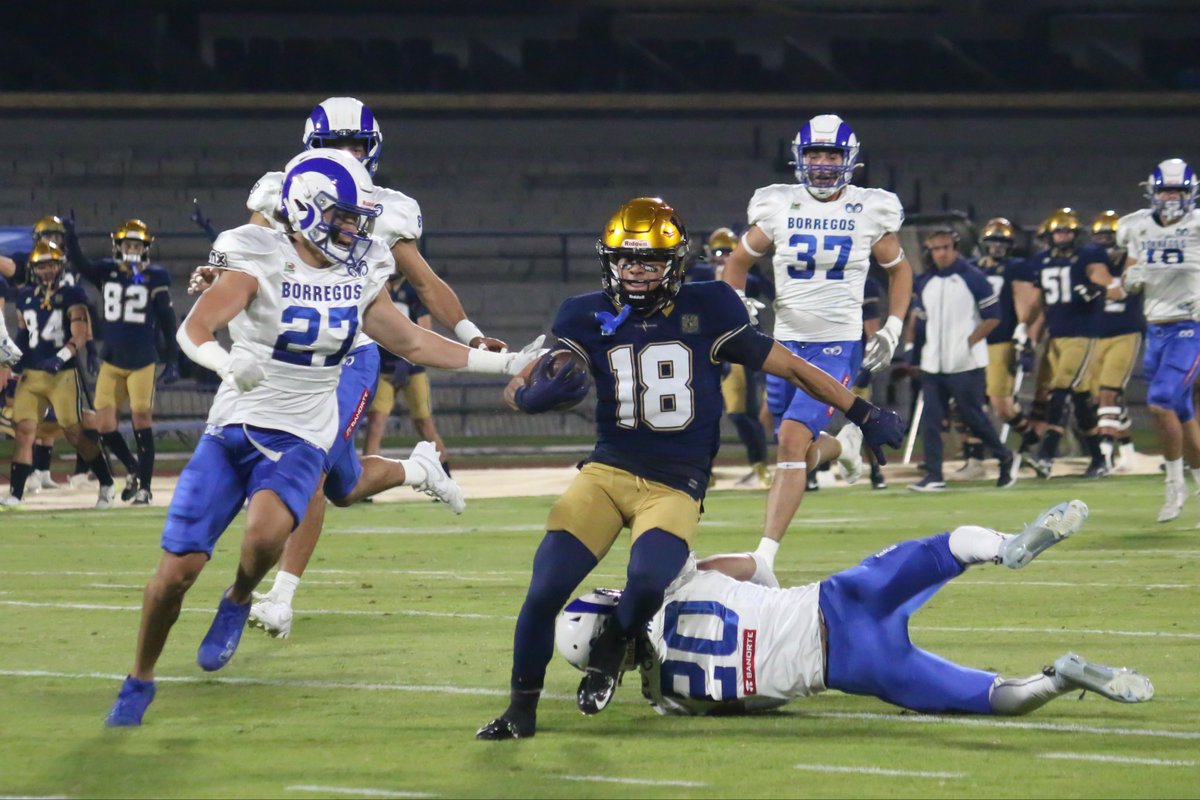 sorianoaaron's tweet photo. Ultimo episodio 🏟️ Olímpico CU
Semana 10 @OnefaOficial 🏈
@PumasCU_fba 23-30 @BorregosMty 
Galería 📸 Grecia RC / @OnefaMX https://t.co/NWPJCl79Pq