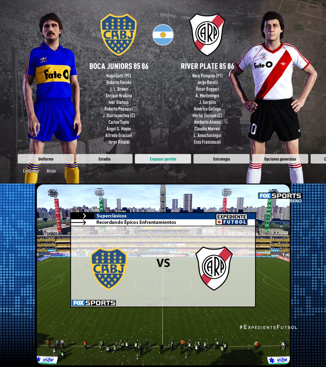 PESCLASICO's tweet image. Boca Juniors vs. River Plate 
Campeonato de Primera División 1985-86 (Argentina)
👉 instagram.com/p/DQ14tlOEaL_/…