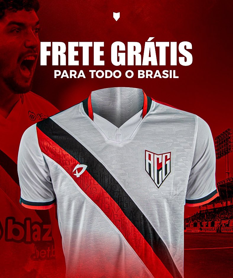 BRANCO DO DRAGÃO = FRETE GRÁTIS - O Atlético joga com seu uniforme branco na partida de hoje e a Dragão Store traz uma promoção ao torcedor: FRETE GRÁTIS para todo o Brasil na compra da segunda camisa do Dragão. 

Acesse dragaostore.com.br e garanta a sua! 

Promoção válida