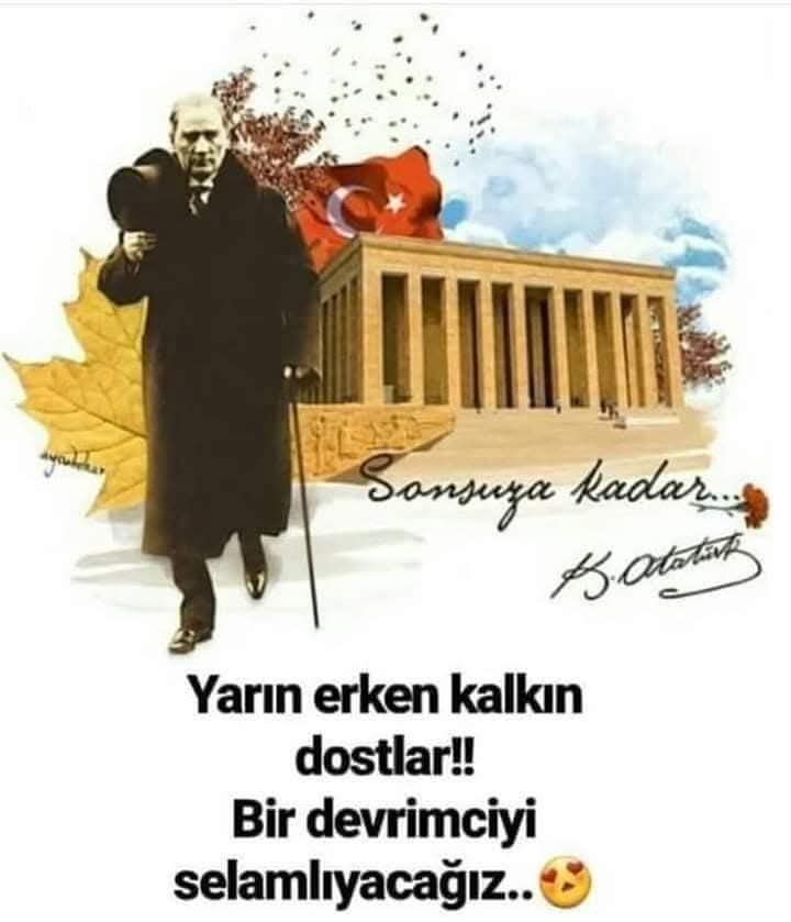 iyi akşamlar dostlar..
#NeMutluTürkümDiyene..