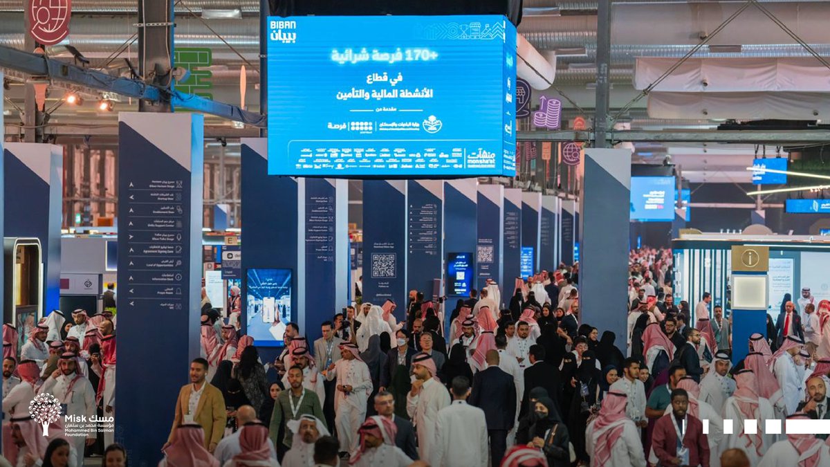 مع اختتام فعاليات #ملتقى_بيبان_2025، ونجاح #كأس_العالم_لريادة_الأعمال؛ نفخر في مؤسسة محمد بن سلمان "مسك" بتجديد حضورنا شريكًا مؤسسًا لمنصة داعمة لتمكين الشباب، جمعت أكثر من 100 ألف زائر و10 آلاف مشارك من 169 دولة.

#مؤسسة_مسك