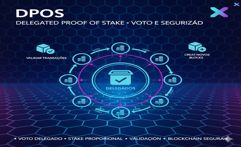 Betoshi_Pt's tweet image. 📜DPoS

🔹Ou Delegated Proof of Stake, é uma variante do Proof of Stake em que os usuários elegem delegados para validar transações e produzir blocos. 
🔹O poder de voto de cada usuário depende da quantidade de tokens que possui na rede.