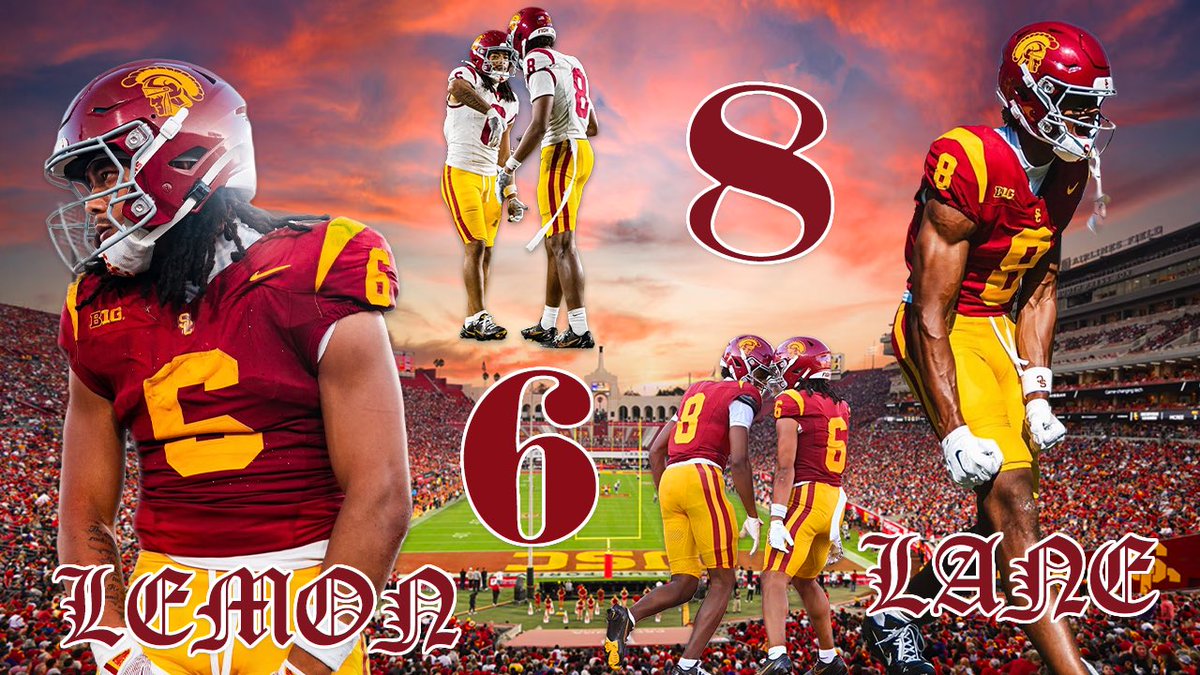 FightOnPreston's tweet image. Best Wide Receiver Duo in the Nation 🍋🎱
#USC #FIGHTON