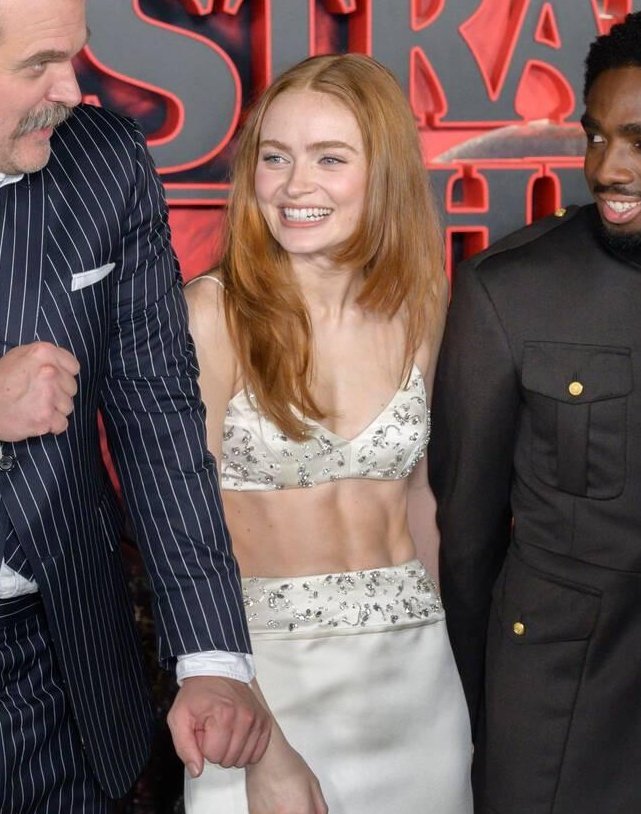 her abs