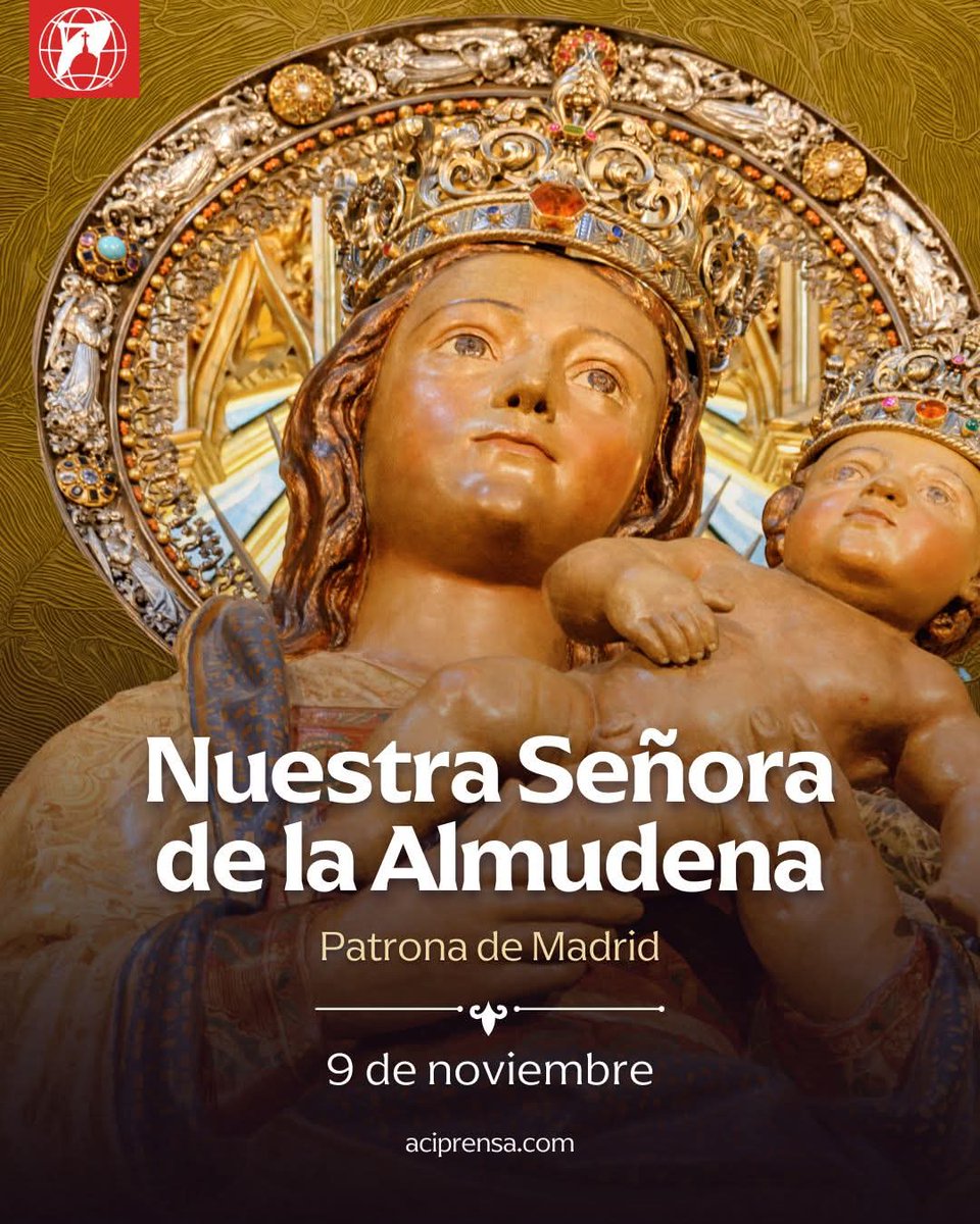 Santa Madre, Virgen de la Almudena, te pedimos por España y su identidad católica que forjó el alma de Iberoamérica.  ow.ly/Wgcs50XoX59
