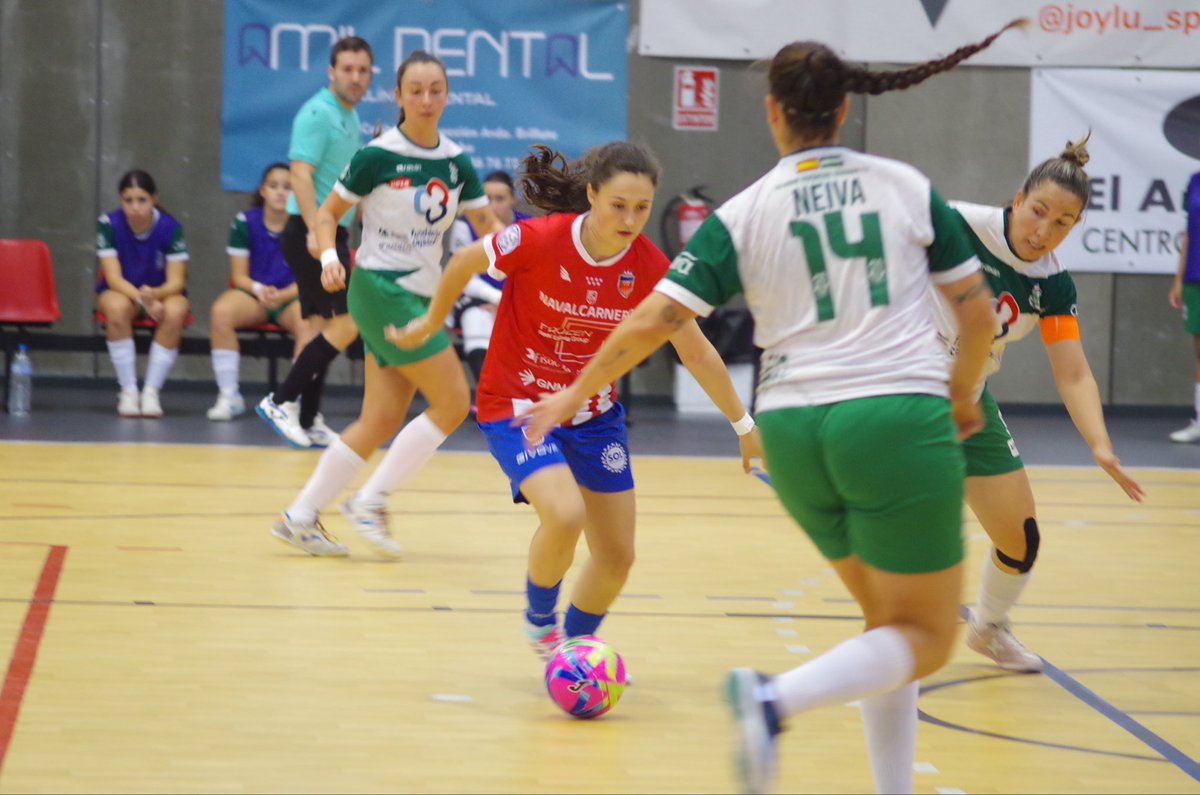 Nuestro equipo de segunda división golea a domicilio (1-7) con dos hat-tricks de Martita y Andrea y un gol en propia puerta de una rival y consolida una trayectoria de muy buen nivel.