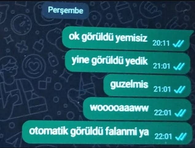 sınav haftası sınıf grubuna mesaj atmak