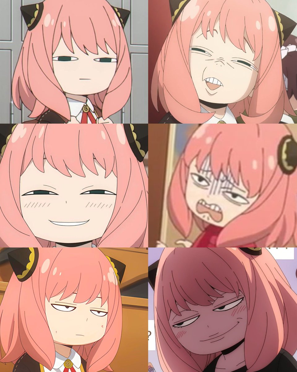 Anya's facial expressions 😭