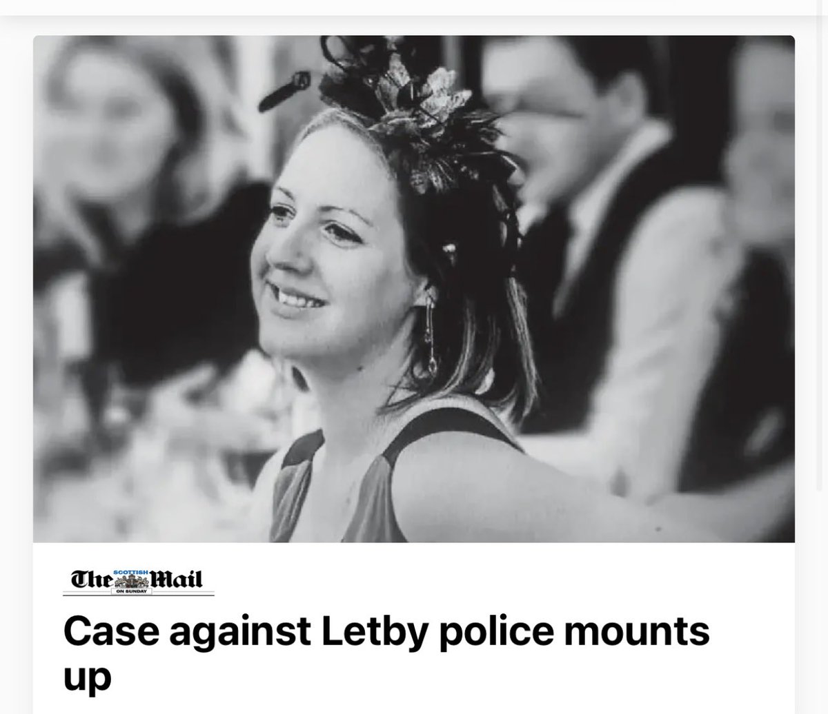 Lucy ‘patsy’ Letby … the trial to cover-up for the state. 

Dr Steve Watts was once Assistant Chief Constable of Hampshire. He designed the national police procedure policy for investigating deaths in hospitals.

 “I followed the Letby trial daily and remember thinking, “When
