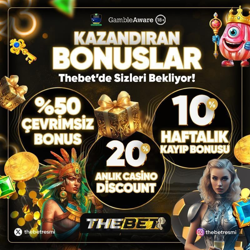📌 %50 İLK KAYIP BONUSU!
✅Bonus İle 1 kat Çevrim Yapmanız Yeterlidir.

💵%50 ÇEVRİMSİZ 2500TL BONUS!
💶Ana Para Ve Bonusun 1 Katı Çevrim Yeterlidir.

Thebet Giriş : t.ly/thebetgirisx