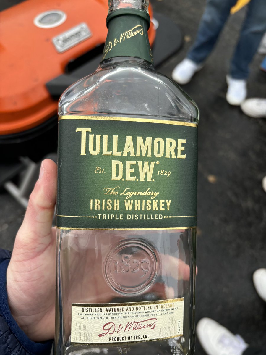 The best Irish Whiskey in some Bear weather 🐻⬇️