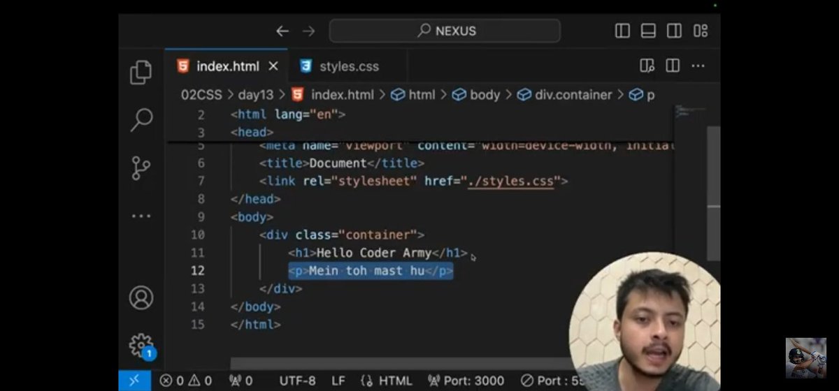 Himansh06588360's tweet image. #Session21-
🚀Web dev

✨Key Takeaways--

 * Text Control: text-align, direction (L/R), vertical-align, text-decoration, text-transform, &amp;amp; spacing. ✍️
 * Shadows: Full breakdown of box-shadow &amp;amp; text-shadow syntax 
 * Smooth Motion.

Thanks to @rohit_negi9

#webdevelopmentcourse