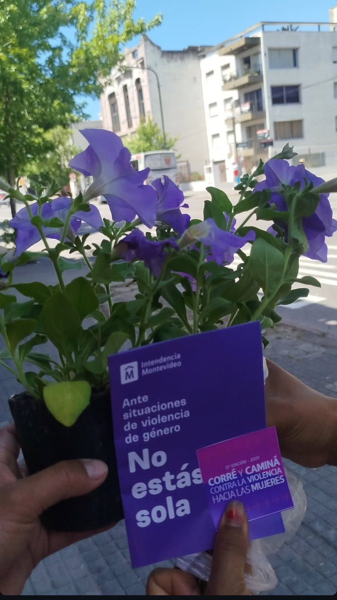 Hoy fue la 12a. Edición de la Corre y Camina contra la Violencia de género en el Prado