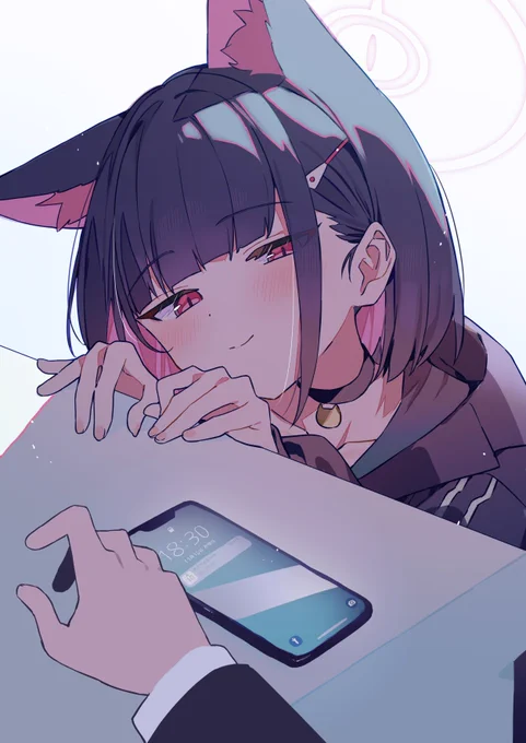 カズサ…いつから居たの?#ブルアカ